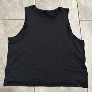 lululemon athletica Black Tank Top